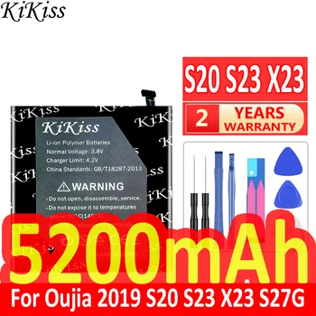 5200 мАч KiKiss Мощный Аккумулятор S 20 S 23x23 Для Аккумуляторов Мобильных Телефонов Oujia 2019 S20 S23 X23 S27G