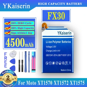 YKaiserin FX30 FX 30 4500 мАч Аккумулятор Для Motorola Moto X MotoX Pure Edition X Style Pure X Style X + 2 XT1570 XT1572 XT1575