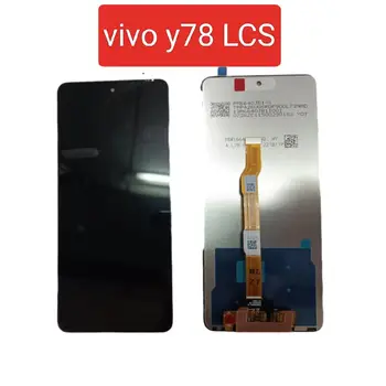 Оригинальный Черный 6,64 Дюйма Для Vivo Y78 (Китай) V2278A ЖК-дисплей С Сенсорным экраном Digitizer В сборе Замена