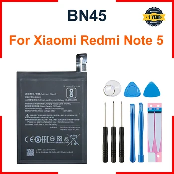 Аккумулятор Xiao mi BN45 для Xiaomi Redmi Note 5 Note5 4000 мАч Высококачественный аккумулятор мобильного телефона