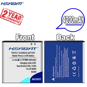 Новое поступление [HSABAT] Сменный Аккумулятор BA950 емкостью 4200 мАч для Sony Xperia ZR M36H Xperia V C5502 Xperia A C5503 SO-04E AB-0300