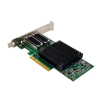 Серверная сетевая карта ST7320 Pcie X8 10G Mellanox Connectx-4 Pciex8 2X10G SFP + оптоволокно LC Ethernet Smart Network Card