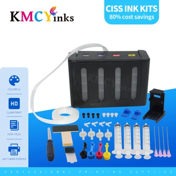 KMCYinks 4 цвета комплекты СНПЧ для hp 301 xl Чернильный картридж для hp Envy 4500 Deskjet 2630 2540 2510 1000 1050 принтер для hp 301