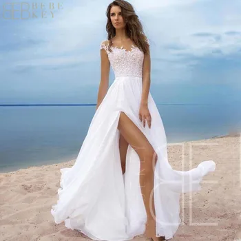 Белое тюлевое свадебное платье Для женщин, элегантное платье с разрезом по бокам, элегантные вечерние платья для женщин 2024, женщина-невеста, женщины.