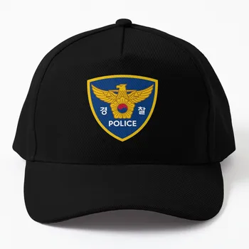 Бейсболка с эмблемой полиции Южной Кореи, роскошная брендовая пушистая шляпа, женская и мужская шляпа