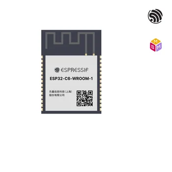 RISC-V 32 MCU RF Bluetooth 5 WiFi 6 Модуль 20 дБм Zigbee 3.0 Поток 1.3 IEEE 802.15.4 ESP32-C6-WROOM-1-N4