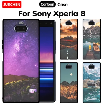 Чжурчжэнь для Sony Xperia 8 Case, чехол для Sony 8 Case, 6,0-дюймовый черный силиконовый чехол из ТПУ, чехол для телефона Sony Xperia 8 Xperia8 2019