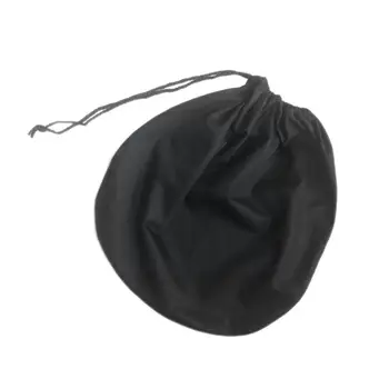 Защитная сумка для шлема, 1 шт., черный плюшевый карман на шнурке, чехол для шлема, мотоциклетный протектор Z6V9