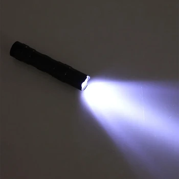 10ШТ Карманный фонарик-фонарик Портативный аккумулятор для фонаря Мощный светодиодный для охоты кемпинга