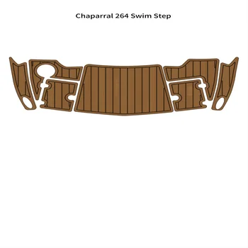 Платформа для плавания Chaparral 264, лодка из пеноматериала EVA, коврик для пола из искусственного тика