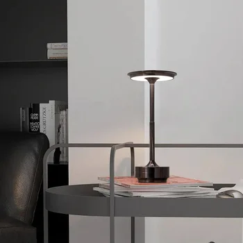 Трансграничная светодиодная панель для зарядки, полностью алюминиевый маленький ночник, обеденный стол, атмосферный светильник, ресторан, бар, I-образный письменный стол li