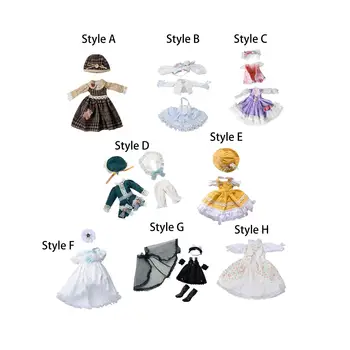 Кукла-имитатор Модная одежда Детская игрушка Платье из мягкой ткани для куклы 1/6 BJD