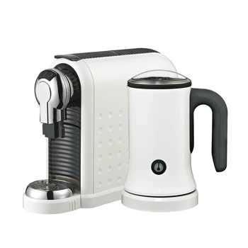 Новое поступление, лучшая электрическая кухонная помощница, пластиковые кофеварки в капсулах для кофе в капсулах с вспенивателем молока