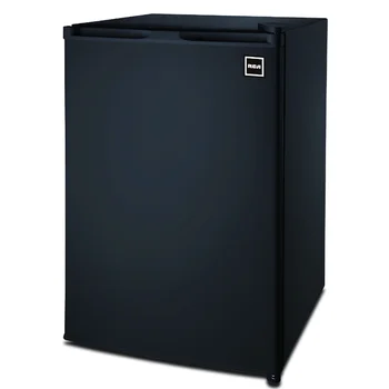 Однодверный компактный холодильник RFR464 RCA объемом 4,5 кубических фута, черный
