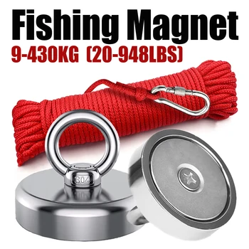 Суперсильный магнит, рыболовные неодимовые магниты Iman, мощный магнит, рыболовный магнит для магнитного восстановления, утилизация