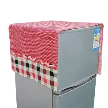 Пылезащитный чехол для холодильника с сумкой для хранения Универсальная стиральная машина Верхние крышки холодильника
