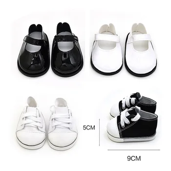 кукольная обувь 9 см, парусиновая обувь для куклы 8 см, кукольная обувь для девочки 55 см, одежда для новорожденных 43 см, аксессуары для одежды Born Baby Reborn