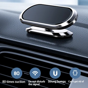 Магнитный автомобильный держатель для телефона Универсальная магнитная подставка для телефона на приборной панели в автомобиле для iPhone 11 Pro Xs Max Xiaomi Huawei Samsung
