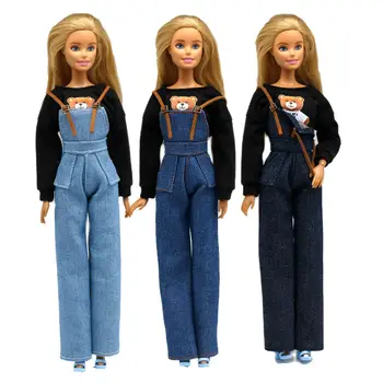 Модные подтяжки в стиле ретро для Барби Блит 1/6 30 см MH CD FR SD Kurhn BJD Одежда для кукол Аксессуары