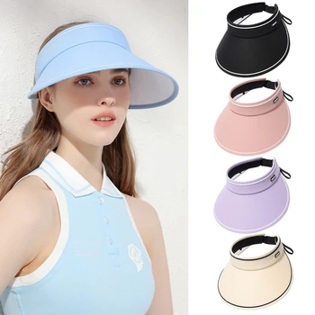 Солнцезащитная шляпа для улицы со складным полым верхом, устойчивая к ультрафиолету с защитой 50+ UPF, для пеших прогулок, рыбалки, велоспорта, солнцезащитные кепки для женщин