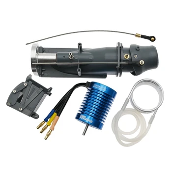 Водоструйный Двигатель Power Sprayer Pump Водоструйный Насос С Бесщеточным Двигателем 3650 + Рубашка Водяного Охлаждения Для Радиоуправляемой Реактивной Лодки