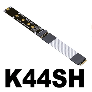 M.2 для NVMe SSD Ленточный Удлинитель Solid Drive Riser Card M.2 для PCI Express 4.0 5.0 X4 PCIE Gen5/4 M Key Extender