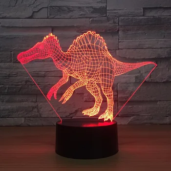 3D лампа Dragon Новинка Luminaria De Mesa 3d Светильники Рождественские Украшения Подарок для детской комнаты Светодиодный ночник