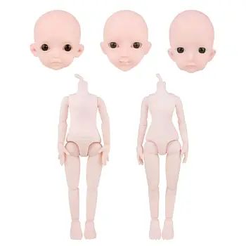 гибкое тело куклы 30 см 1/6 BJD Doll для изготовления коллекционных украшений