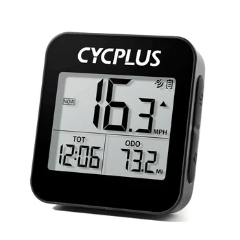CYCLPLUS G1 Беспроводной GPS IPX6 Водонепроницаемый велокомпьютер, влагостойкий счетчик скорости, легкие аксессуары для велосипедов