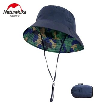 Шляпа Naturehike, Портативная шляпа-ведро для хранения, Дышащая сверхлегкая шляпа для рыбалки, кемпинга, пикника на открытом воздухе, шляпа с защитой от ультрафиолета