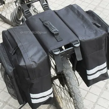 Большая сумка для переноски объемом 30 л, Велосипедная стойка, корзина для багажника, сумка для полки на заднем сиденье, Велосипедный багаж, сумка на плечо, Задняя сумка для велосипеда