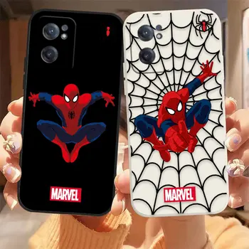 Чехол для телефона Marvel's Spider-Man Для Oneplus 11 10 9 9R 9RT 8 8T 7 7T ACE 2 2V NORD CE 2 Lite Pro Цветной Жидкий чехол Funda Shell