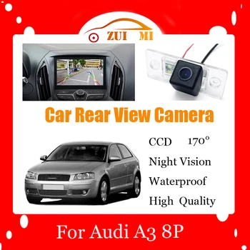 Автомобильная Камера Заднего Вида Заднего Вида Для Audi A3 8P 2004 ~ 2012 Водонепроницаемая CCD Full HD Ночного Видения Резервная Парковочная Камера
