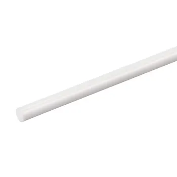uxcell ABS Пластиковый стержень Круглый сплошной белый стержень 6 мм x 500 мм для изготовления самодельных моделей, архитектурных моделей, песочного стола своими руками