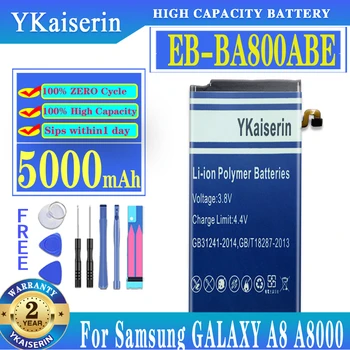 YKaiserin для SAMSUNG EB-BA800ABE 5000 мАч Аккумулятор для Samsung Galaxy A8 (2015) A800 SM-A8000 A800F A800S A800YZ Batteria