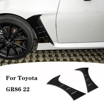 Для Toyota GR86 2021 2022 2023 LHD RHD Из настоящего твердого углеродного волокна, наклейка на обшивку крыла автомобиля, Защитные Аксессуары