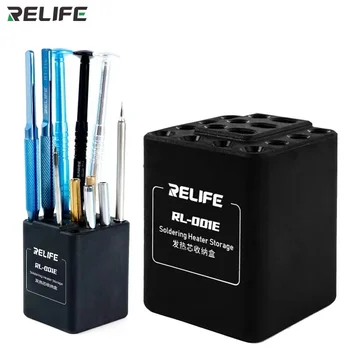 Подставка для хранения инструментов RELIFE RL-001E Head, Отвертка для ремонта нагревательного стержня, Пинцет, паяльник