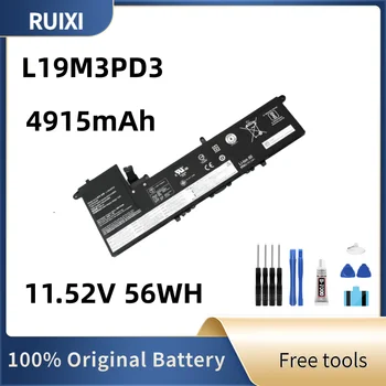 RUIXI Оригинальный Аккумулятор для ноутбука L19M3PD3 для Ideapad S540-13API 81XC 13IML 81XA Pro 13 Серии 5B10V27763 SB10W67179 L19L3PD3