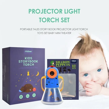 Портативный фонарик, Проекционная лампа для мини-кинотеатра, фонарь-проектор Звездного неба, детский подарок