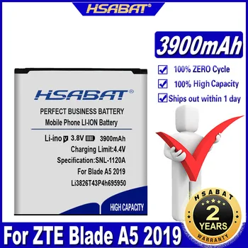 Аккумулятор HSABAT Li3826T43P4h695950 емкостью 3900 мАч для Аккумуляторов ZTE Blade A5 2019