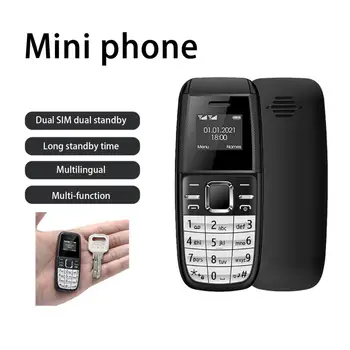 Практичный Мини-телефон длиной 0,66 Дюйма, Долговечный, 6 Цветов, Четырехдиапазонный GSM, Запасной Маленький Сотовый Телефон, Мини-Звонок По Сотовому телефону