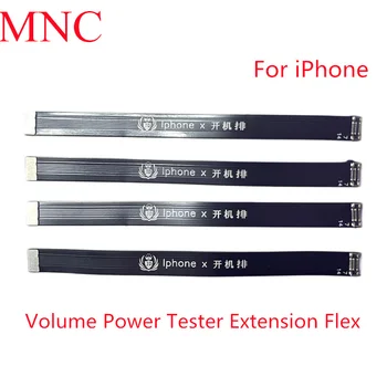 Удлинительный гибкий кабель для тестирования громкости для iPhone 8G 8Plus X XS XR 11 Pro Max Repair