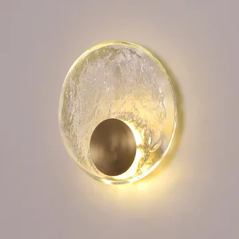 фонарь настенные бра современный стиль мраморная глазурь аксессуары для украшения гостиной настенный светодиодный светильник для спальни
