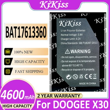Для DOOGEE X30 BAT17613360 Запасные Части 4600 мАч Резервная Батарея для смартфона DOOGEE X 30 Batteria + Номер отслеживания