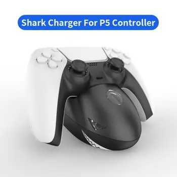 Usb 3.1 Type-c Зарядное Устройство Для Ps5 Joypad Ручка Джойстика Зарядная Док-станция Для Sony Playstation5 Геймпад Shark Зарядное Устройство