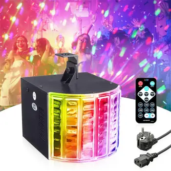 Мини-светодиодные фонари 20 Вт RGBW DMX 512 DJ сценическое освещение для бара, клуба, свадебного мероприятия, Рождественской вечеринки, шоу-огни