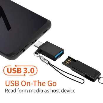 Адаптер OTG применяется к USB-накопителю Huawei Xiaomi MacBook iPad typec с поворотным разъемом USB3.0